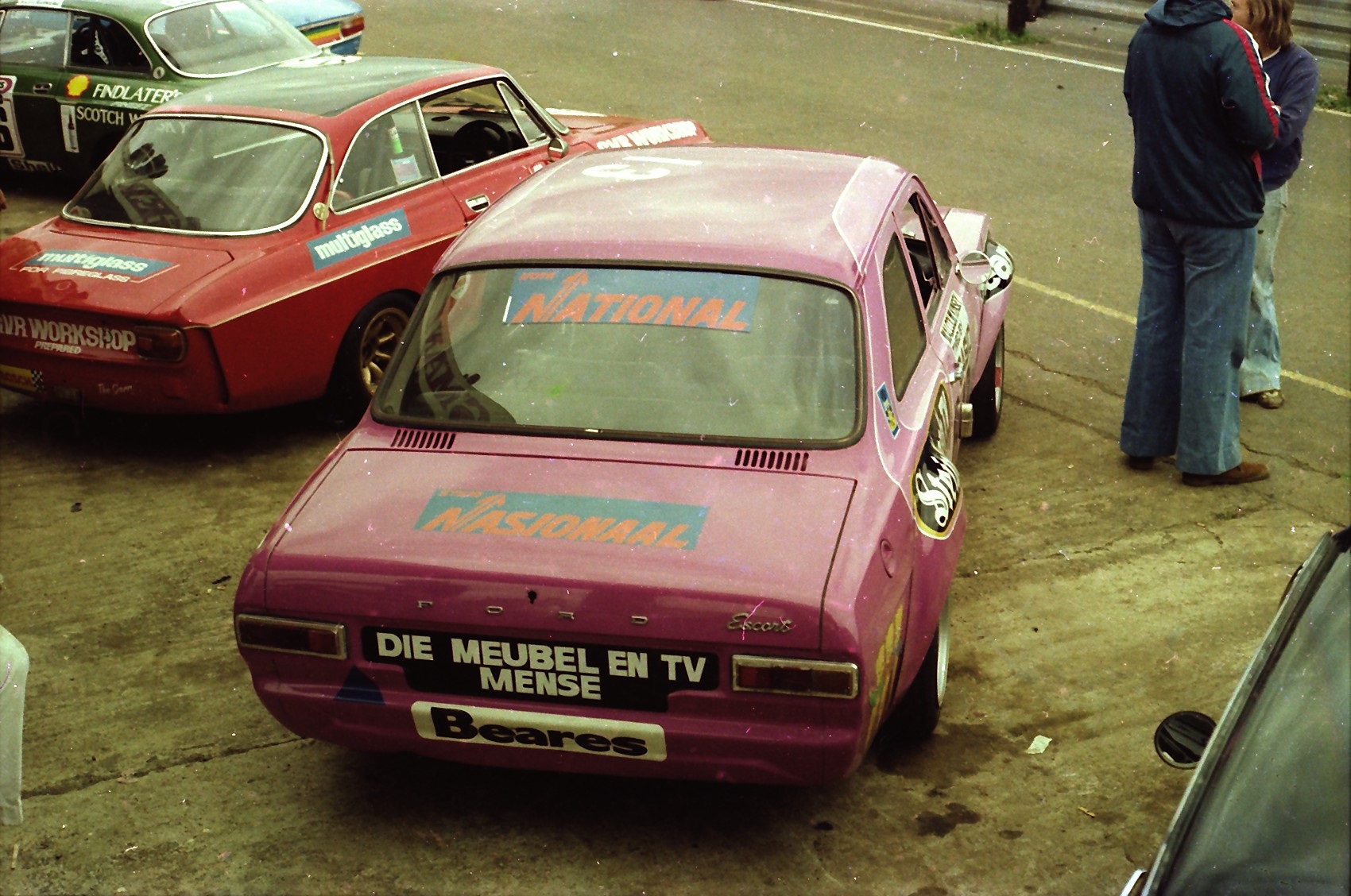 Malcolm's car 1977